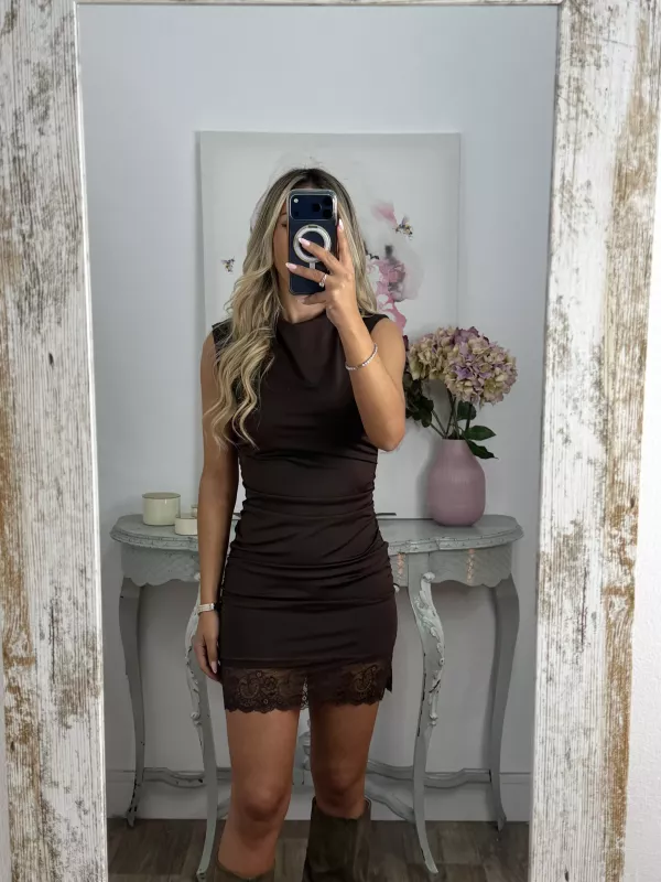 Vestido Xandra choco