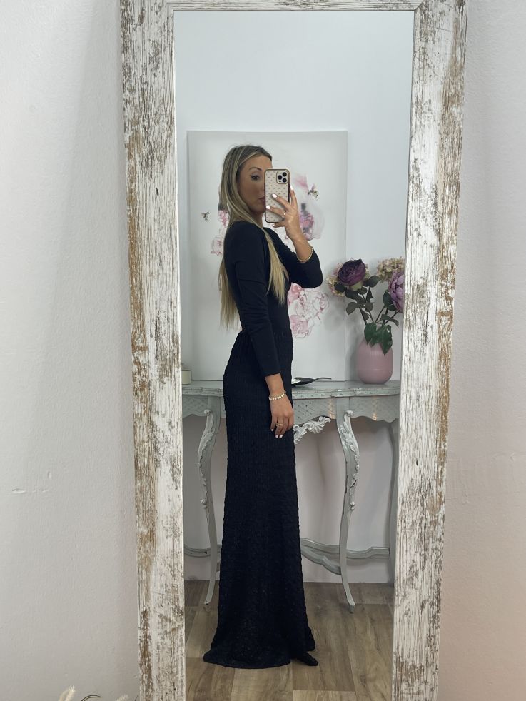 Pantalón tejido punto rugoso