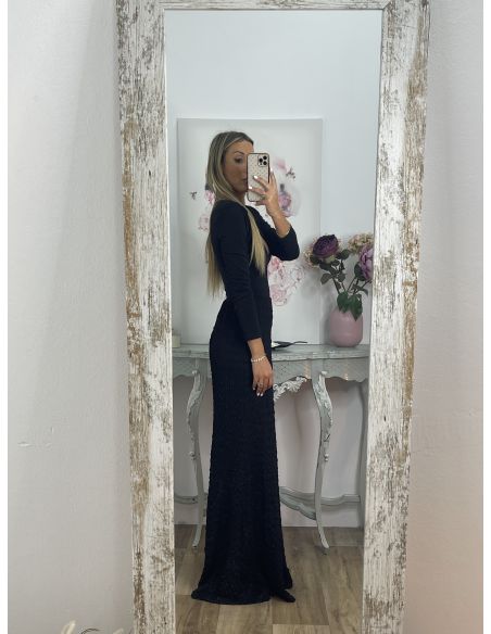 Pantalón tejido punto rugoso