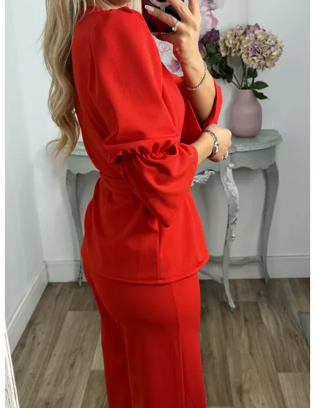 Conjunto Arias rojo