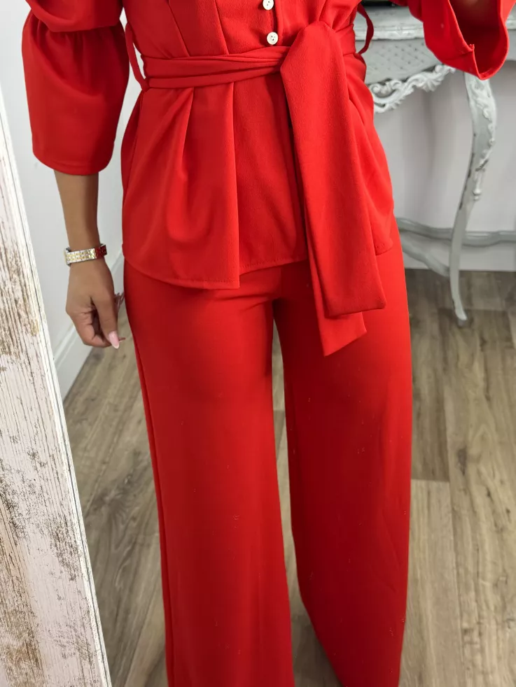 Conjunto Arias rojo