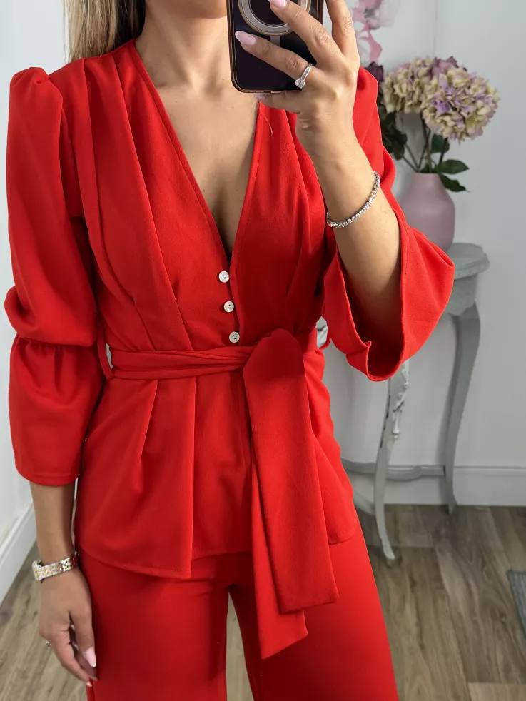 Conjunto Arias rojo