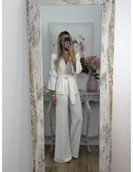 Conjunto Arias blanco