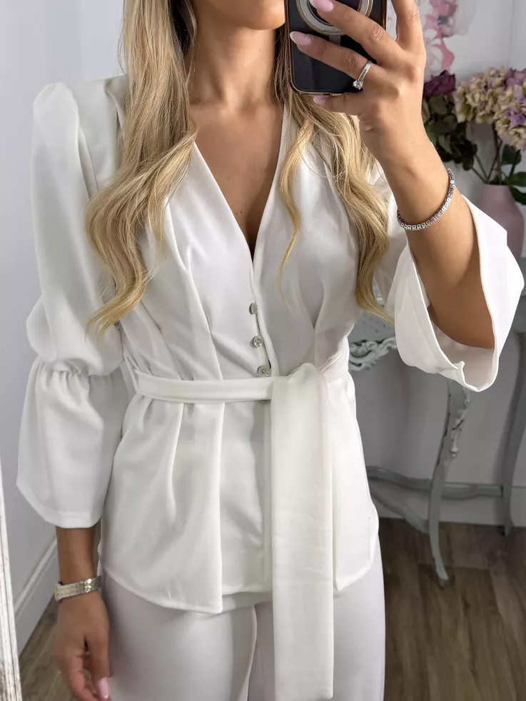 Conjunto Arias blanco