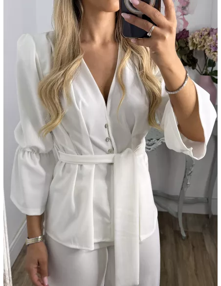 Conjunto Arias blanco