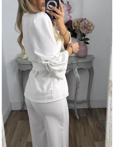 Conjunto Arias blanco