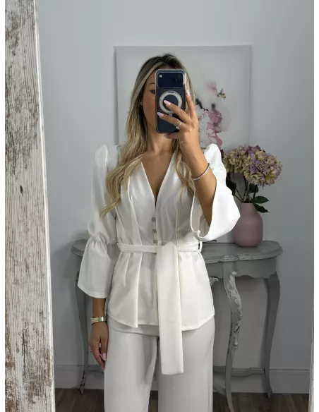 Conjunto Arias blanco