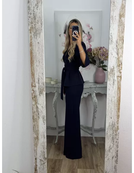 Conjunto Arias azul marino