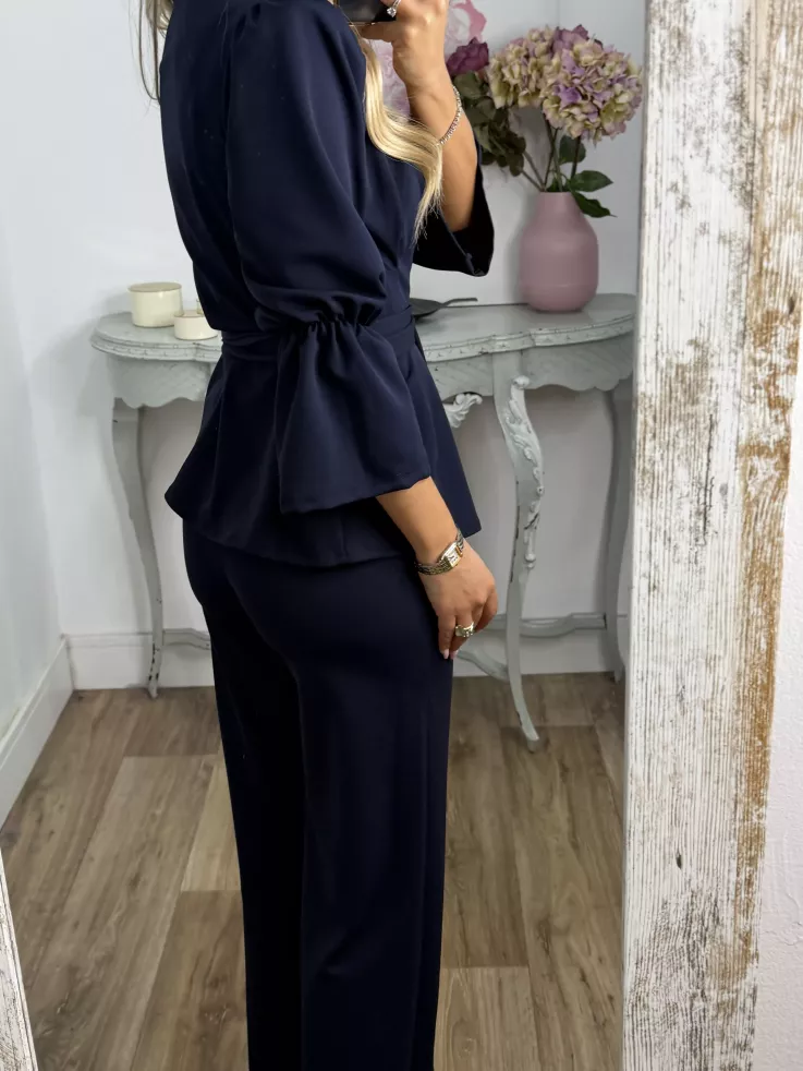 Conjunto Arias azul marino