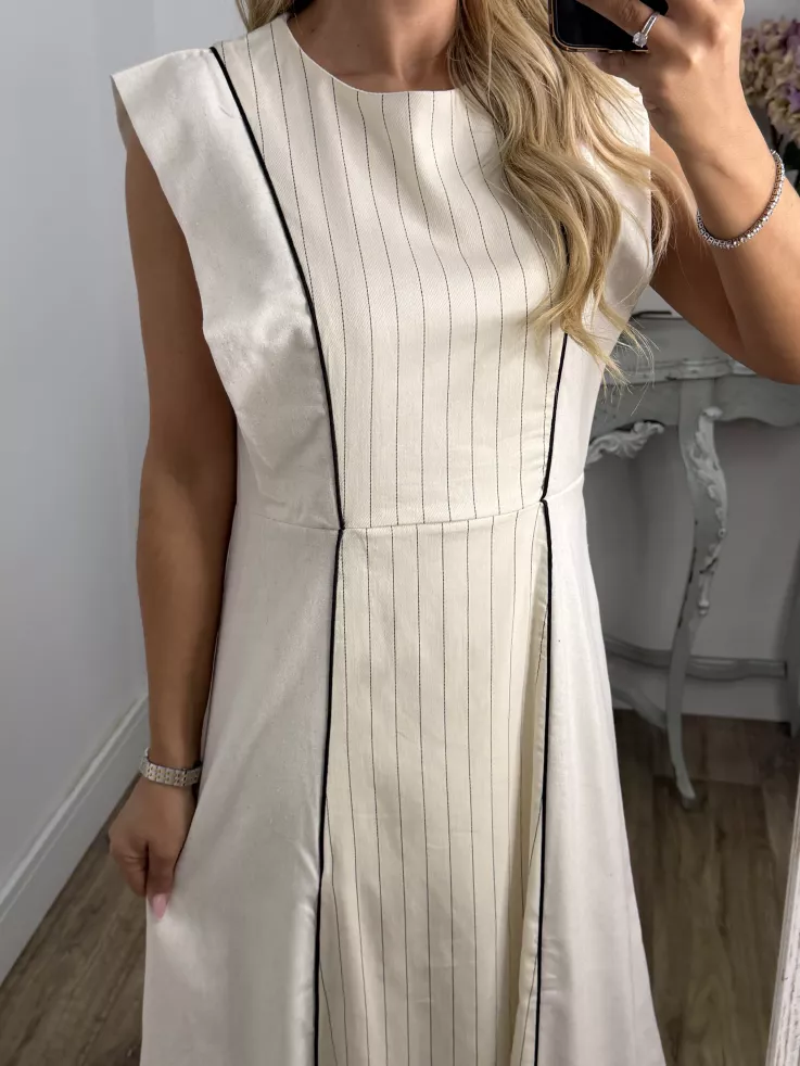 Vestido Fabi beige