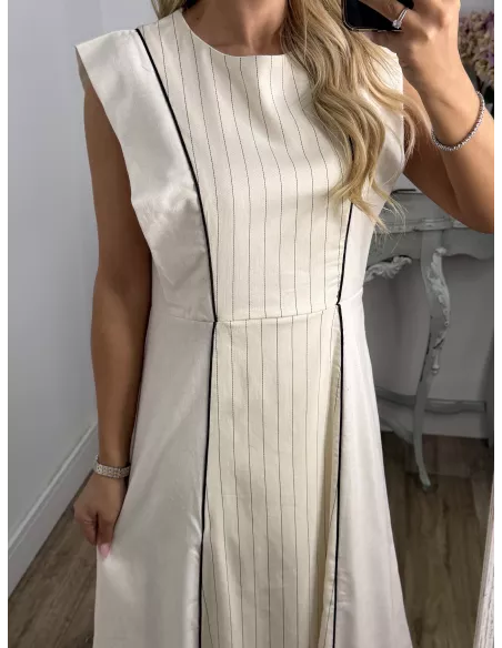 Vestido Fabi beige