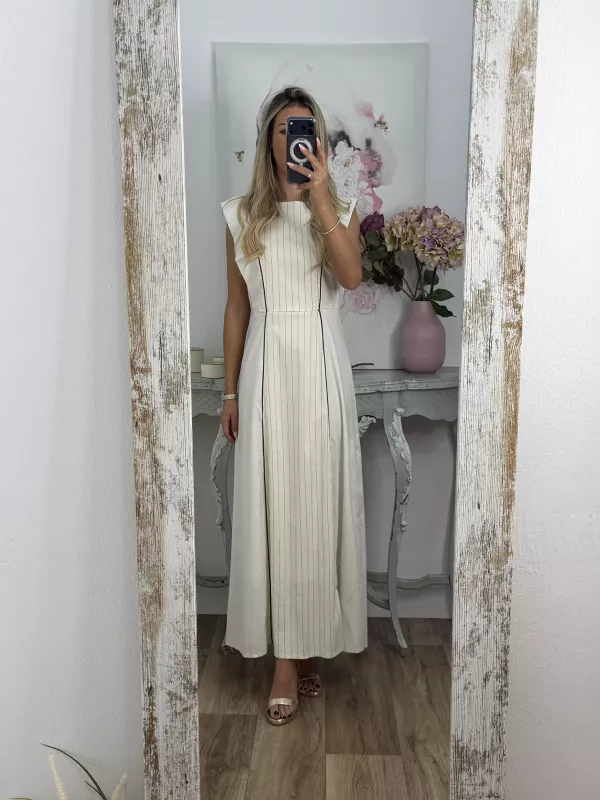 Vestido Fabi beige