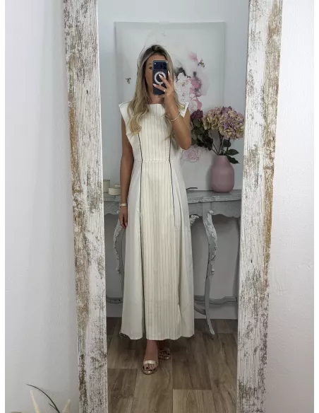 Vestido Fabi beige