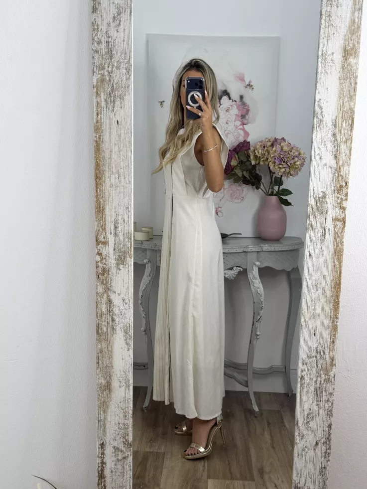 Vestido Fabi beige