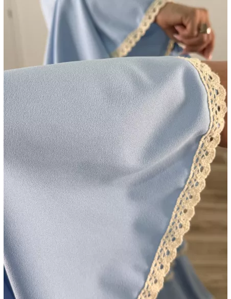 Vestido Triana celeste