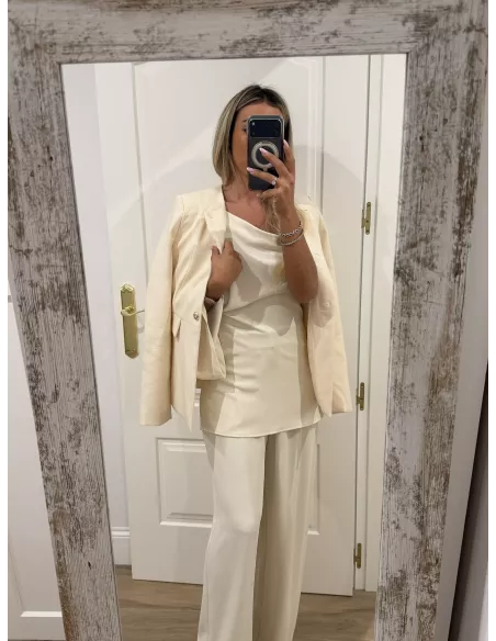 Conjunto Santropez beige