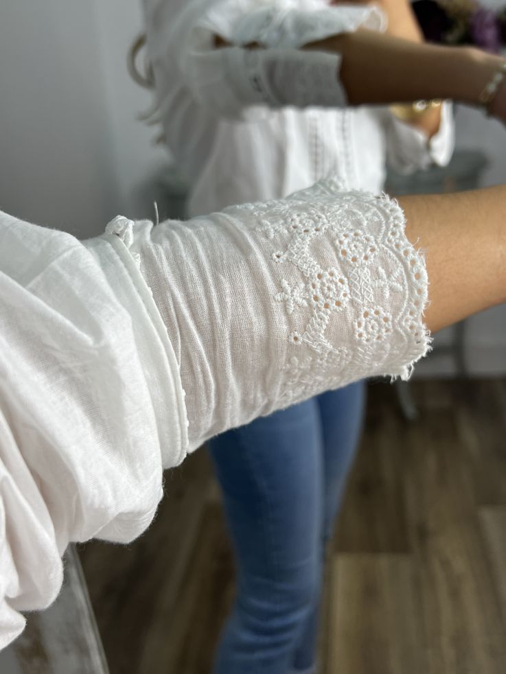 Camisa Venecia blanca