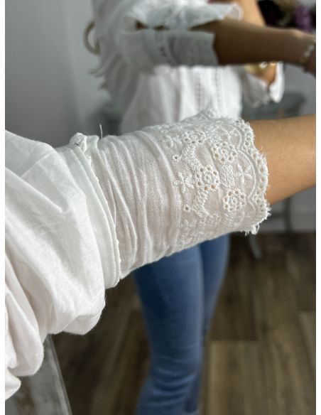 Camisa Venecia blanca