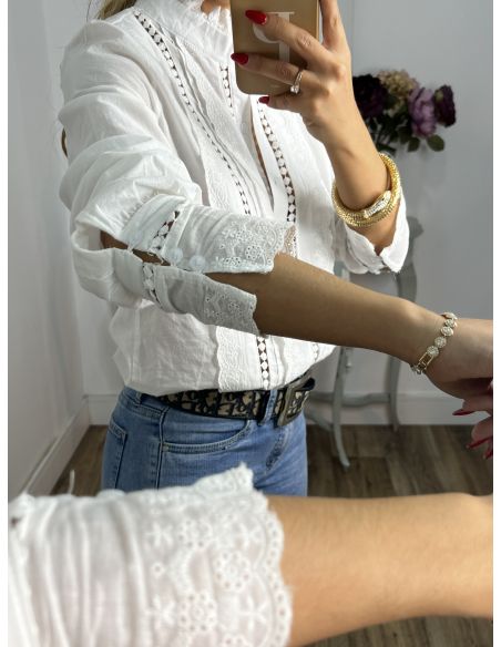 Camisa Venecia blanca