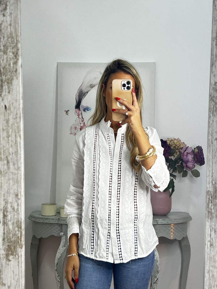 Camisa Venecia blanca