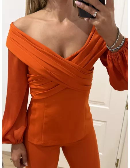 Conjunto Lomas naranja