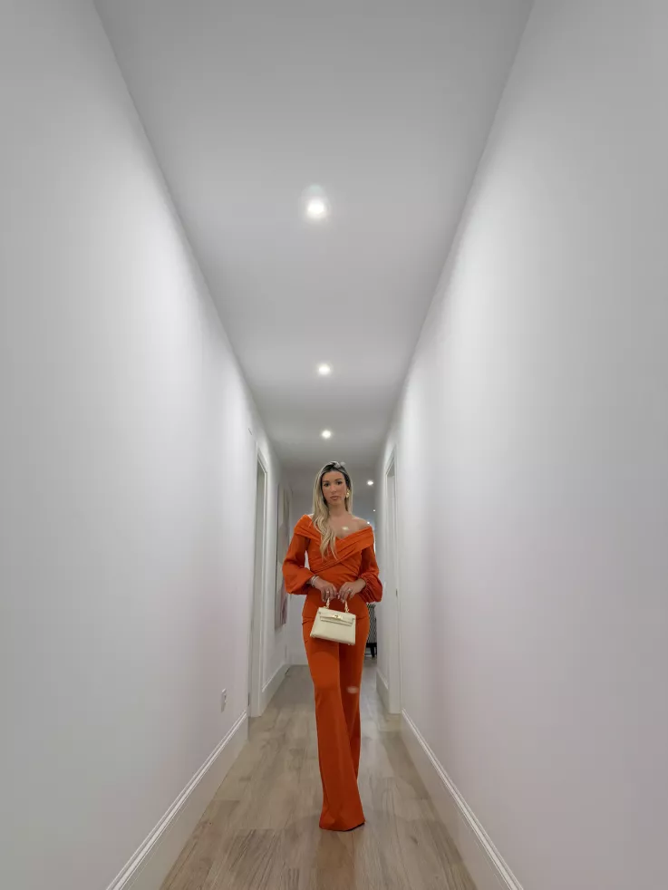 Conjunto Lomas naranja