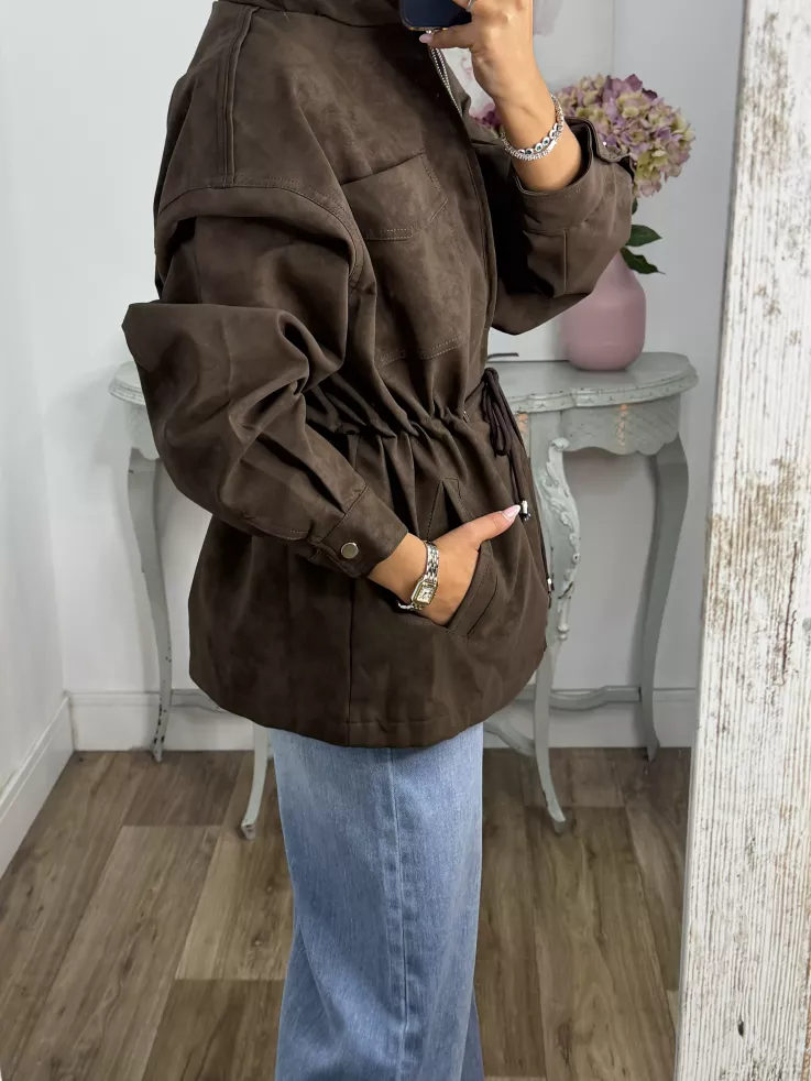 Chaqueta Pam chocolate