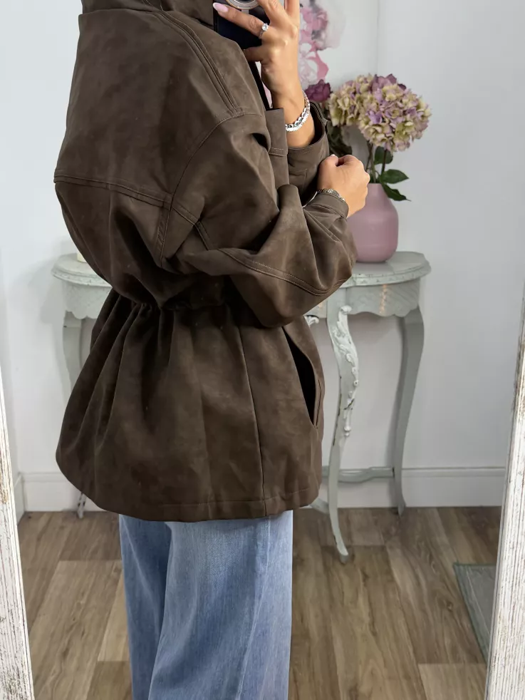 Chaqueta Pam chocolate
