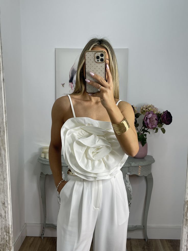 Pantalón Corina Blanco