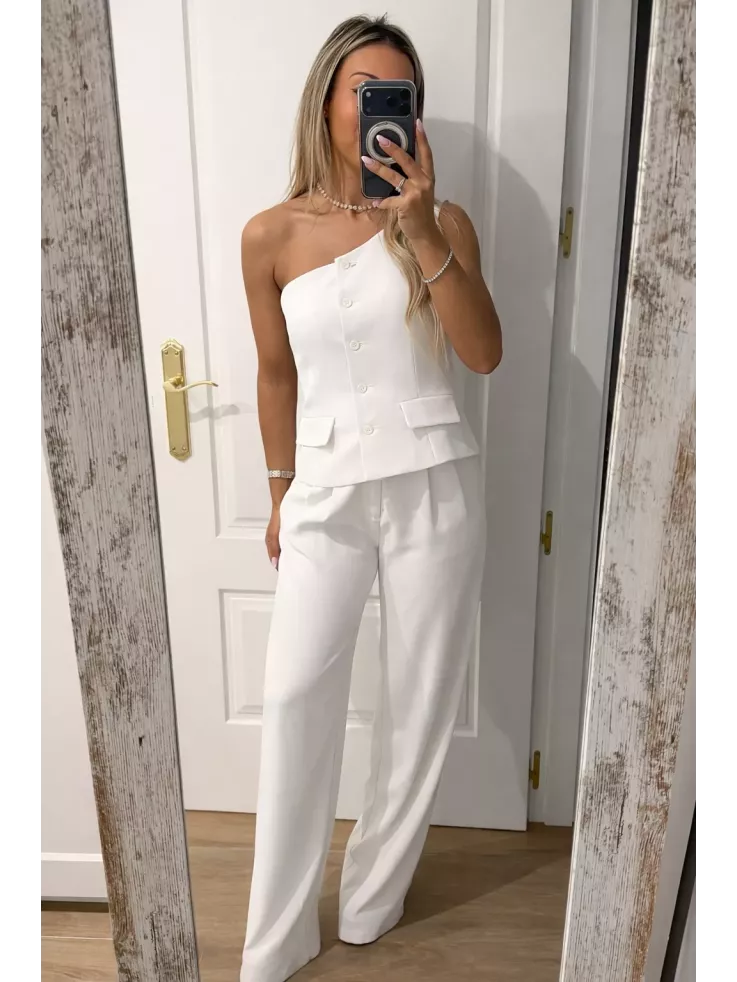 Pantalón Corina Blanco