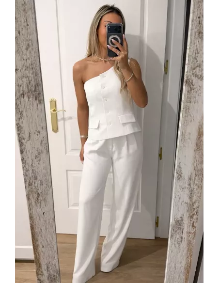 Pantalón Corina Blanco