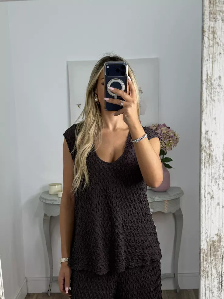 Conjunto Bahamas chocolate