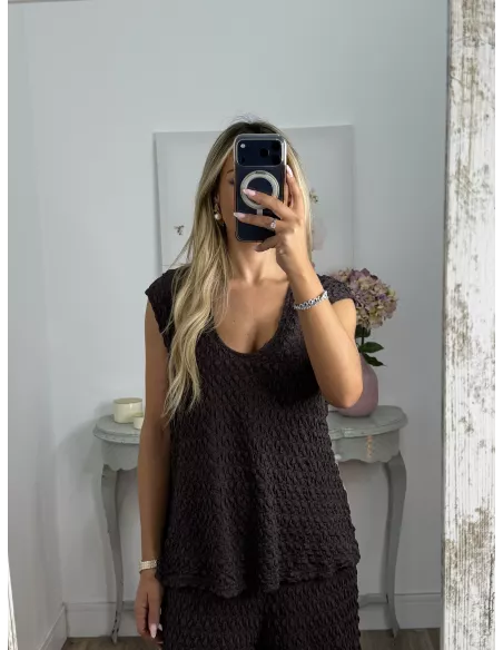 Conjunto Bahamas chocolate