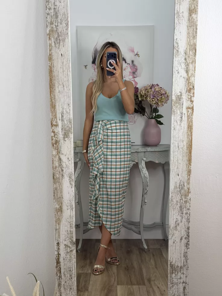 Falda Eva de cuadros