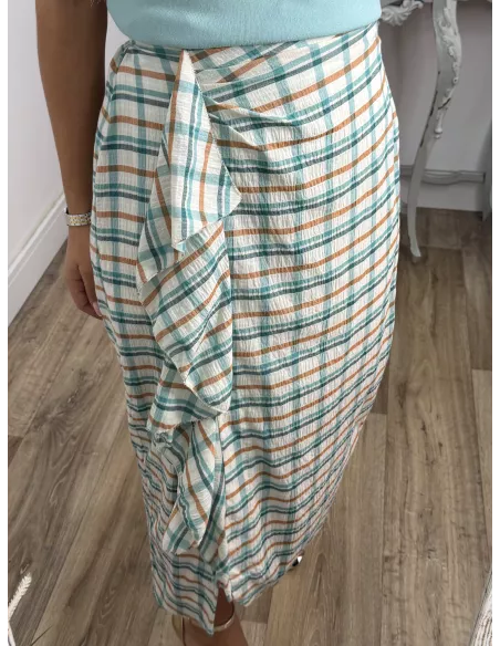 Falda Eva de cuadros