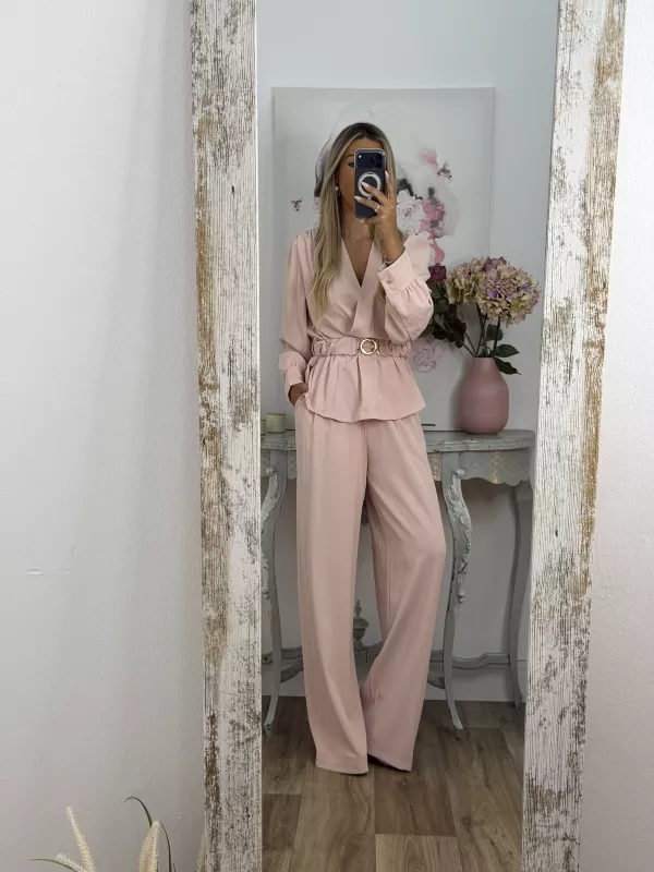 Conjunto Coroline rosa