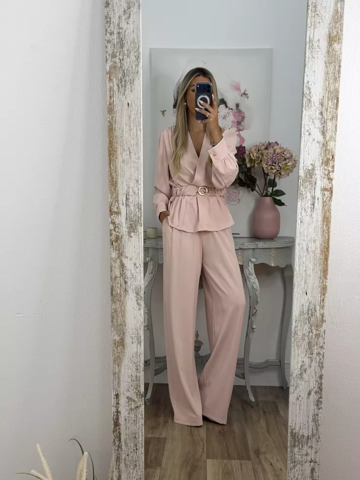 Conjunto Coroline rosa