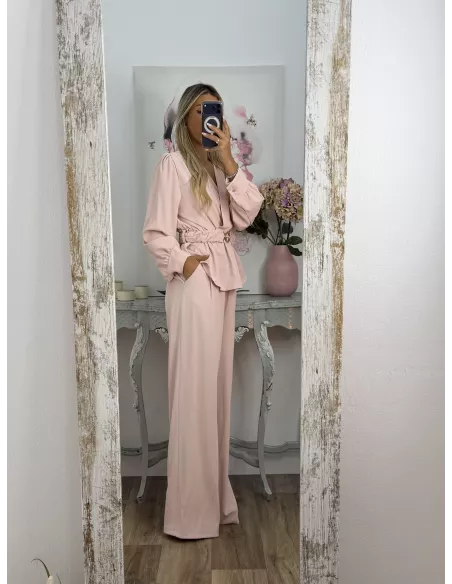 Conjunto Coroline rosa