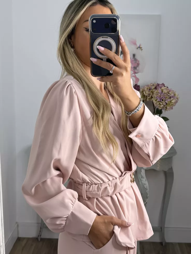 Conjunto Coroline rosa