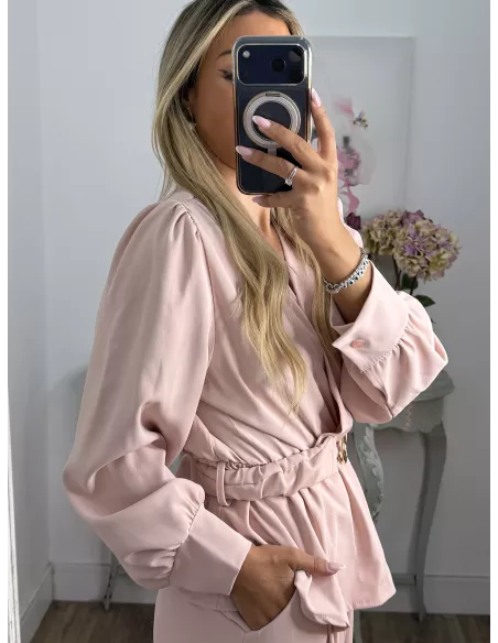 Conjunto Coroline rosa