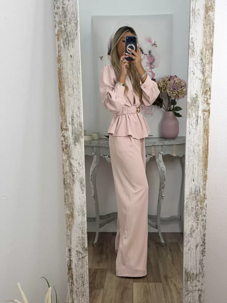 Conjunto Coroline rosa