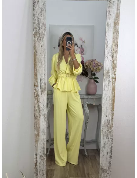 Conjunto Coroline amarillo