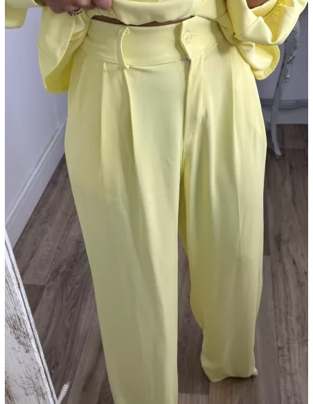 Conjunto Coroline amarillo