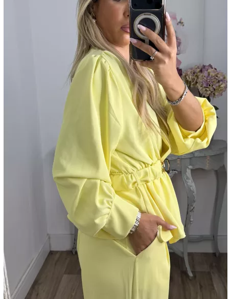 Conjunto Coroline amarillo