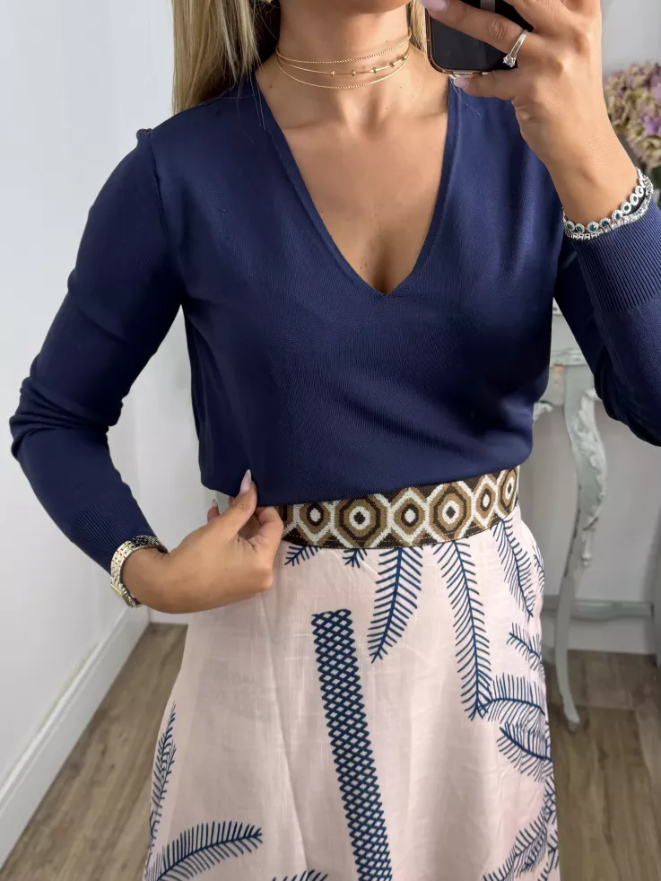 Jersey Paz azul marino