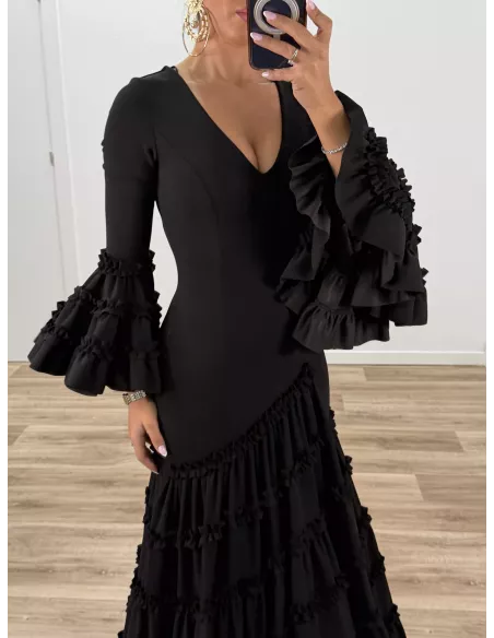 Vestido Canastero negro