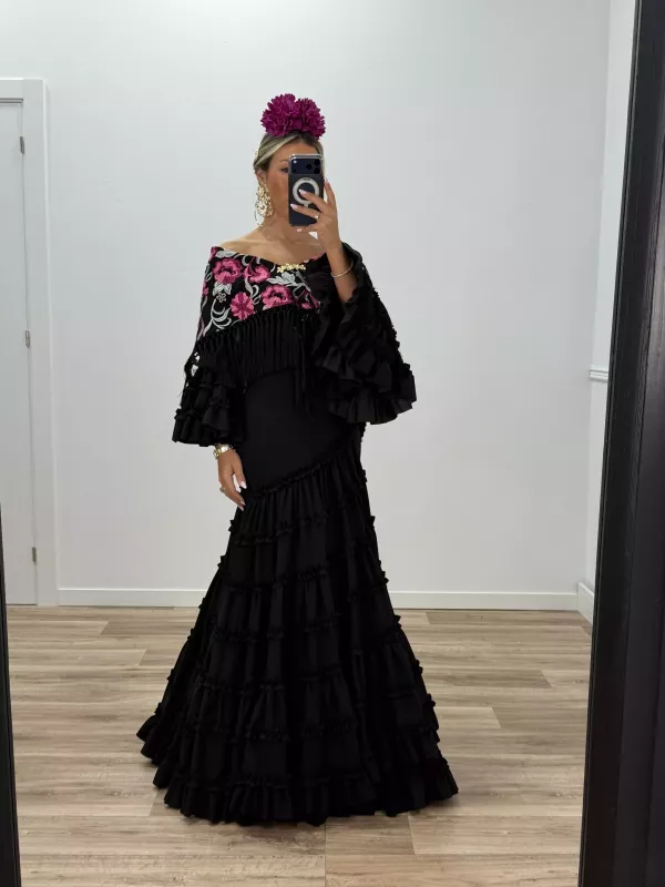 Vestido Canastero negro