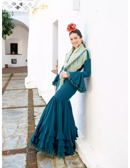 Piquillo unicolor verdeagua