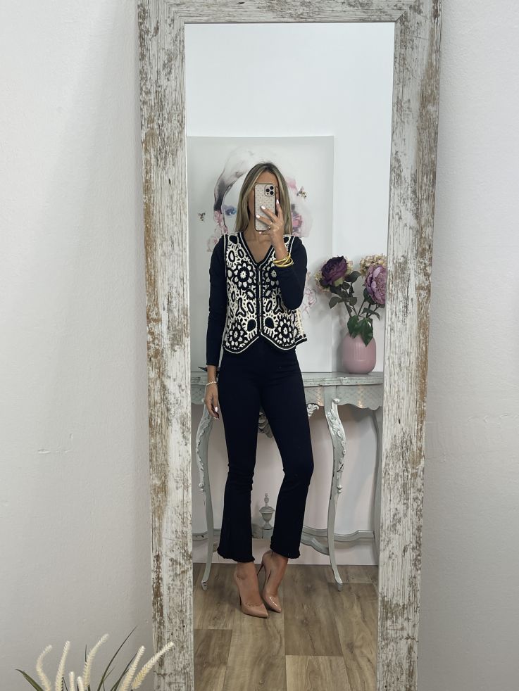 Jeans Paloma Capri negro