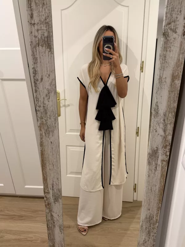 Conjunto Bueyes beige